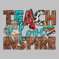 Teach Love Inspire With Leopard Long Sleeve Tee | Teevron