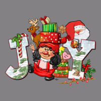 Christmas Joy Girl Gnome Heavyweight Hoodie | Teevron