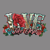 Love Like Jesus Roses Vintage Tee | Teevron