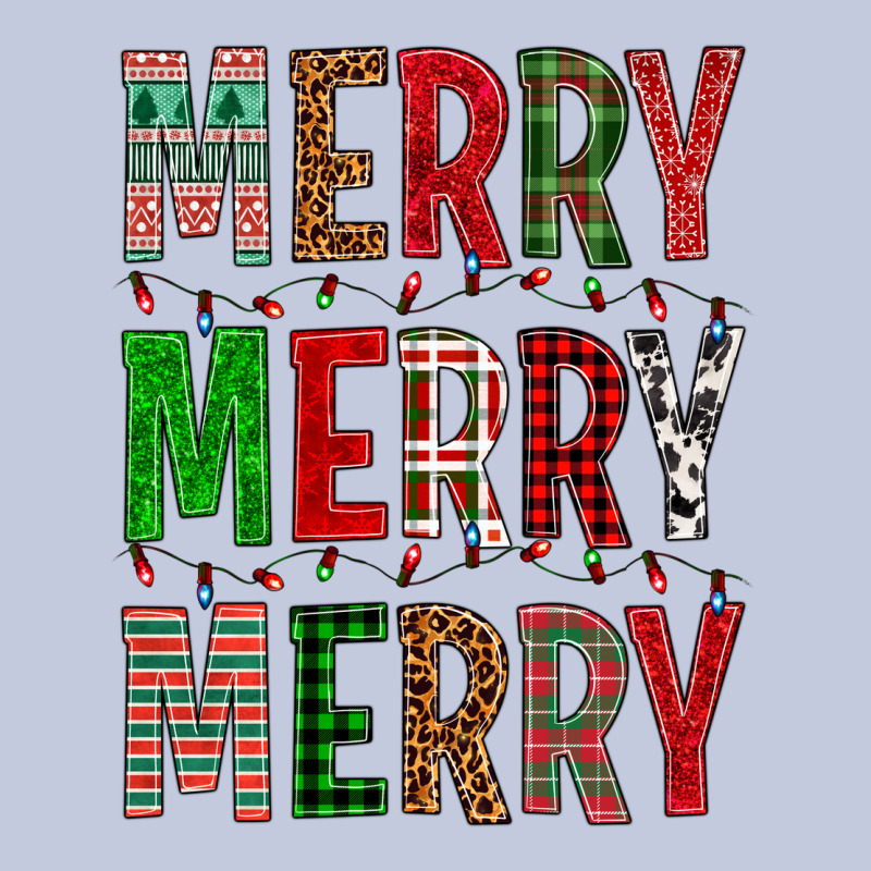 Merry Merry Merry Christmas Long Sleeve Tee by BundleAndBundleShop | Teevron