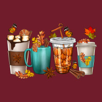 Thankful Coffee Cups Zipper Hoodie | Teevron