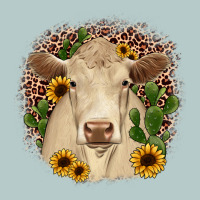 Charolais Leopard Cactus Sunflower Heavy Core Tee | Teevron