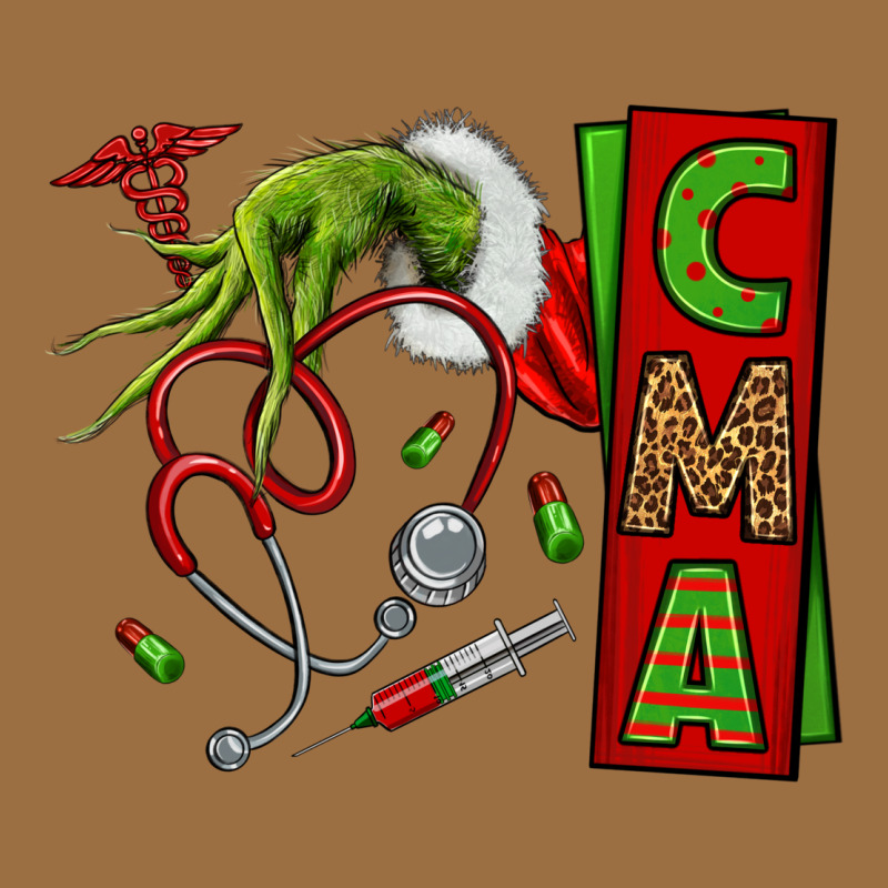 Grinch Hand Cma Nurse Vintage Tee by NancyCooperArtShop | Teevron