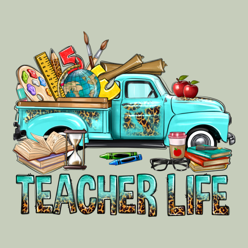 Teacher Life With Truck Long Sleeve Tee by BundleAndBundleShop | Teevron