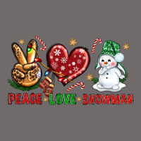 Peace Love Snowman Urban Heavy Tee | Teevron