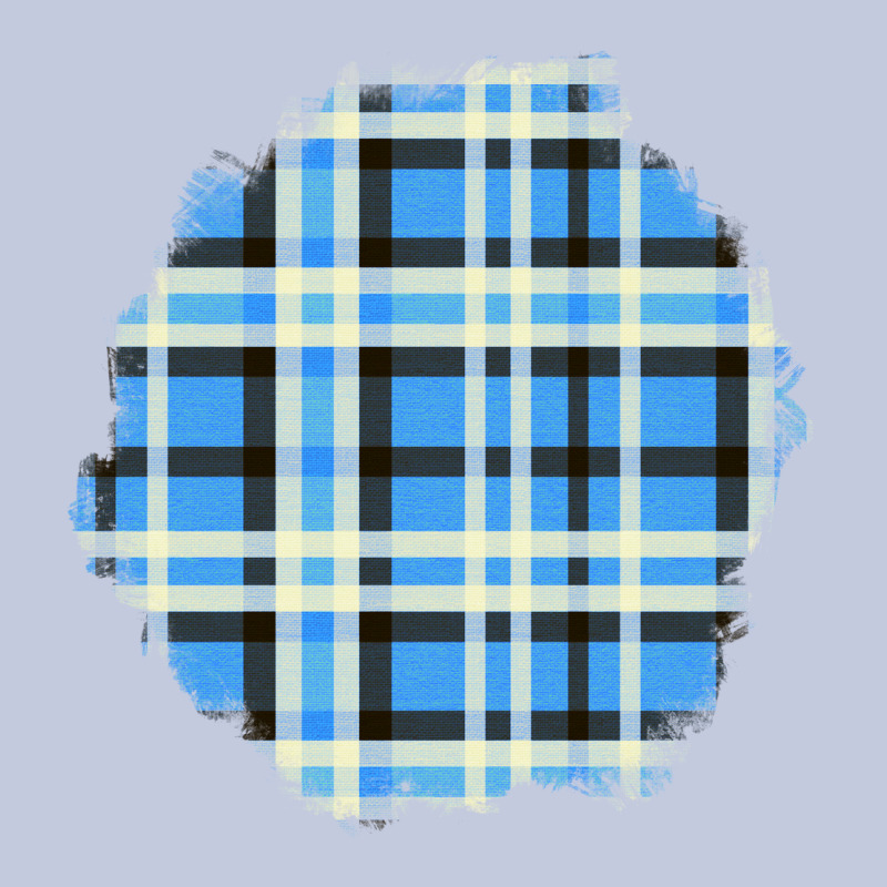 Winter Tartan Patch Long Sleeve Tee by BundleAndBundleShop | Teevron