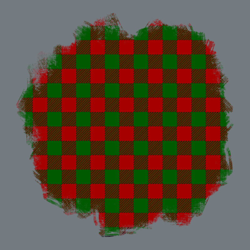 Christmas Tartan Patch Heavyweight Sweatshirt by BundleAndBundleShop | Teevron