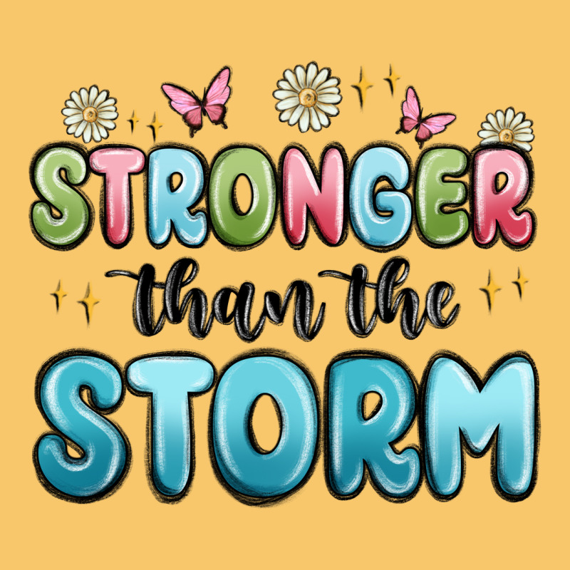 Stronger Than The Storm Vintage Hoodie by MaliasSmallBusiness | Teevron