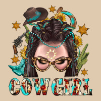 Western Cowgirl Braid Hair Heavyweight Sweatshirt | Teevron