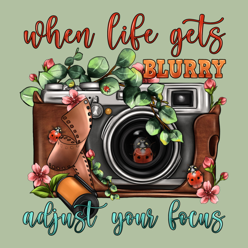 When Life Gets Blurry Adjust Your Focus Vintage Camera Urban Hoodie by FaDigitalArtStudio | Teevron