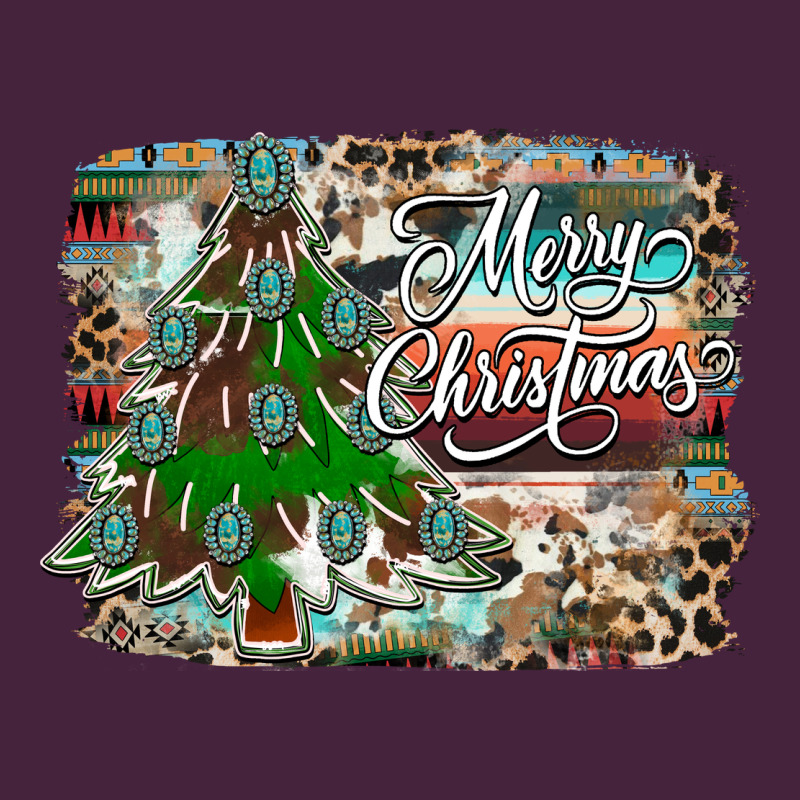 Merry Christmas Tree Western Classic Tee by CowhideDigitalArt | Teevron