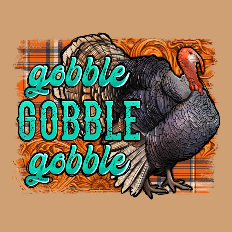 Thanksgiving Turkey Gobble Gobble Vintage Tee by NancyCooperArtShop | Teevron