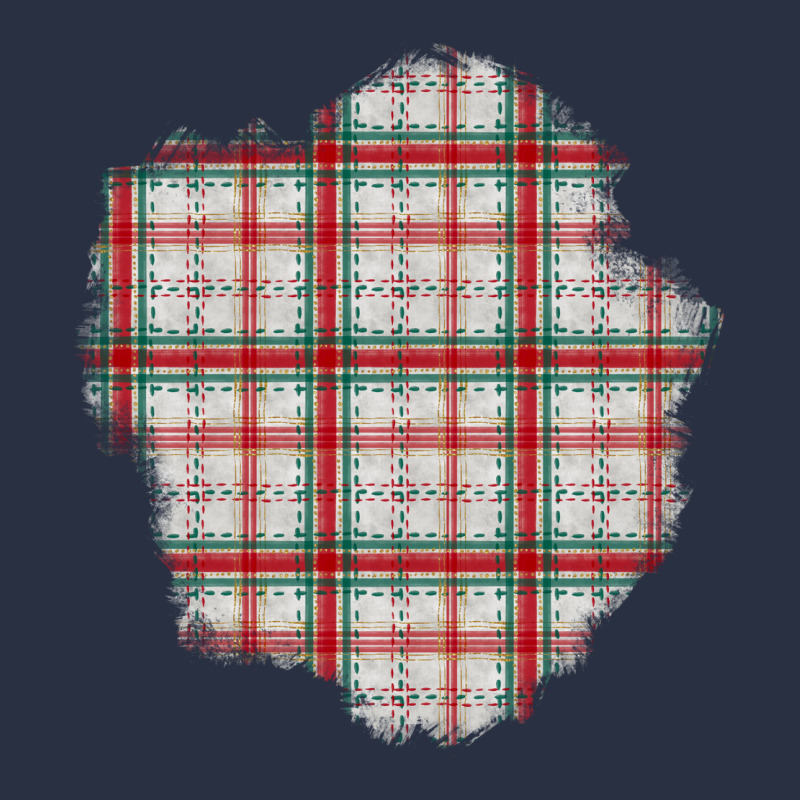Christmas Tartan Patch Heavyweight Sweatshirt by BundleAndBundleShop | Teevron