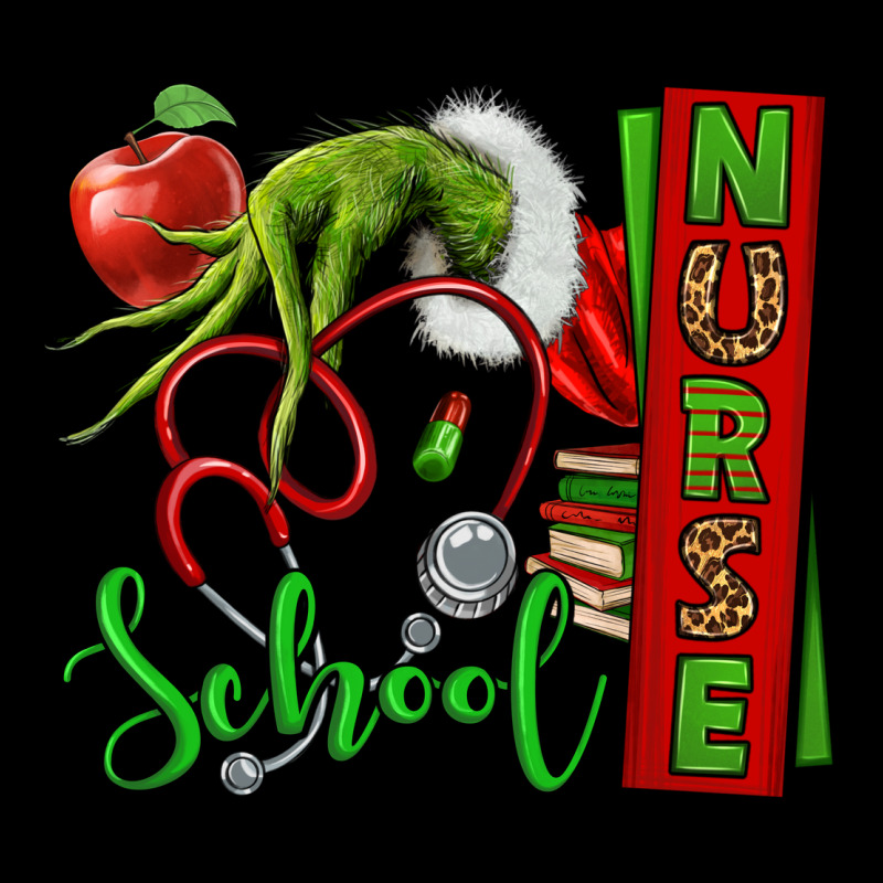 Christmas Character Nurse Zipper Hoodie by NancyCooperArtShop | Teevron