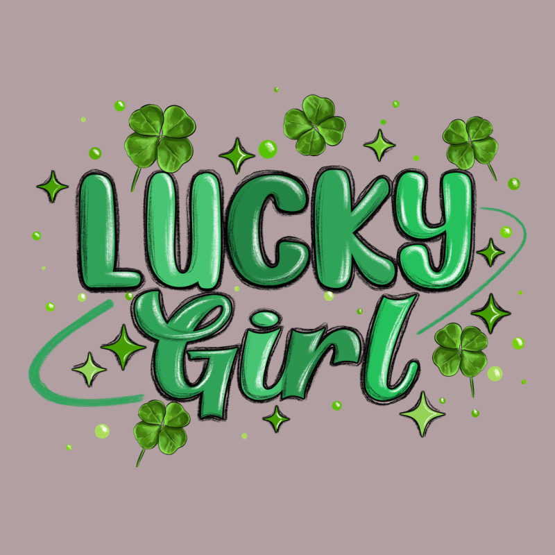 Lucky Girl Vintage Hoodie by MaliasSmallBusiness | Teevron
