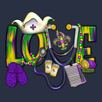 Mardi Gras Love Nurse Heavyweight Sweatshirt | Teevron