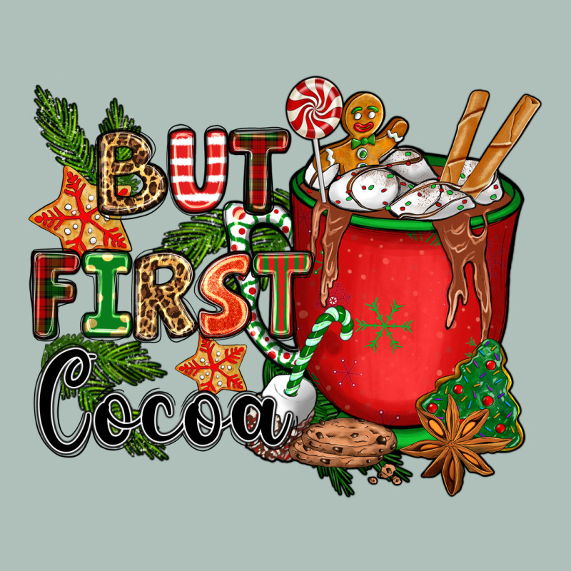 But First Cocoa Heavyweight Hoodie by CowGirlArtShop | Teevron