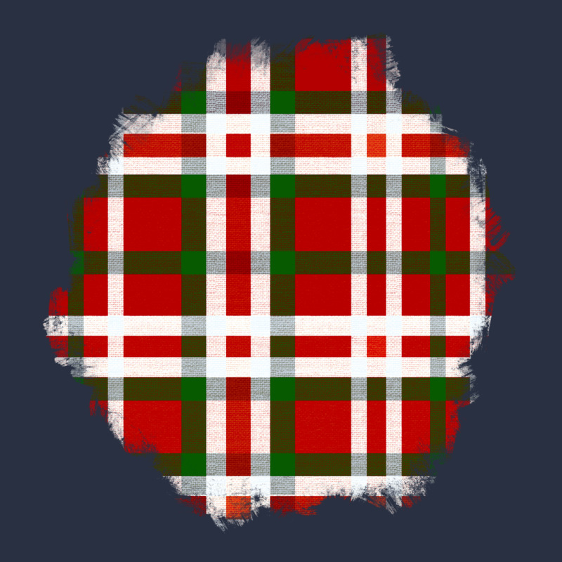 Christmas Tartan Patch Heavyweight Sweatshirt by BundleAndBundleShop | Teevron