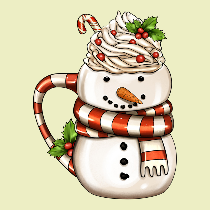 Christmas Snowman Coffee Cup Urban Hoodie by FaDigitalArtStudio | Teevron