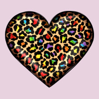 Pride Leopard Heart Ladies Tee | Teevron