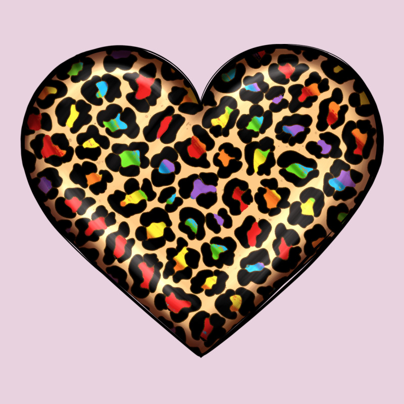 Pride Leopard Heart Ladies Tee by JahusDesignShop | Teevron