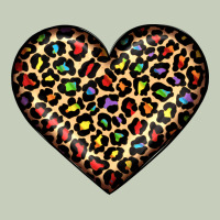 Pride Leopard Heart Ladies Tee | Teevron