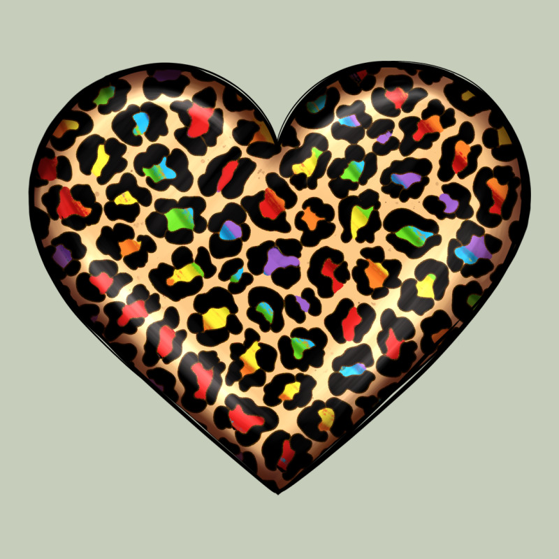 Pride Leopard Heart Ladies Tee by JahusDesignShop | Teevron