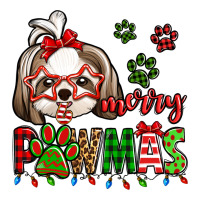 merry pawmas christmas shih tzu | Teevron
