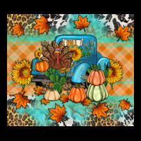 Thanksgiving Truck With Turkey Heavy Core Tee | Teevron