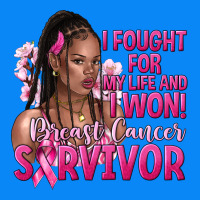 I Fought For My Life And I Won Afro Woman Zipper Hoodie | Teevron