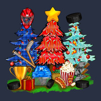 Christmas With Ice Hockey Trees Heavyweight Sweatshirt | Teevron