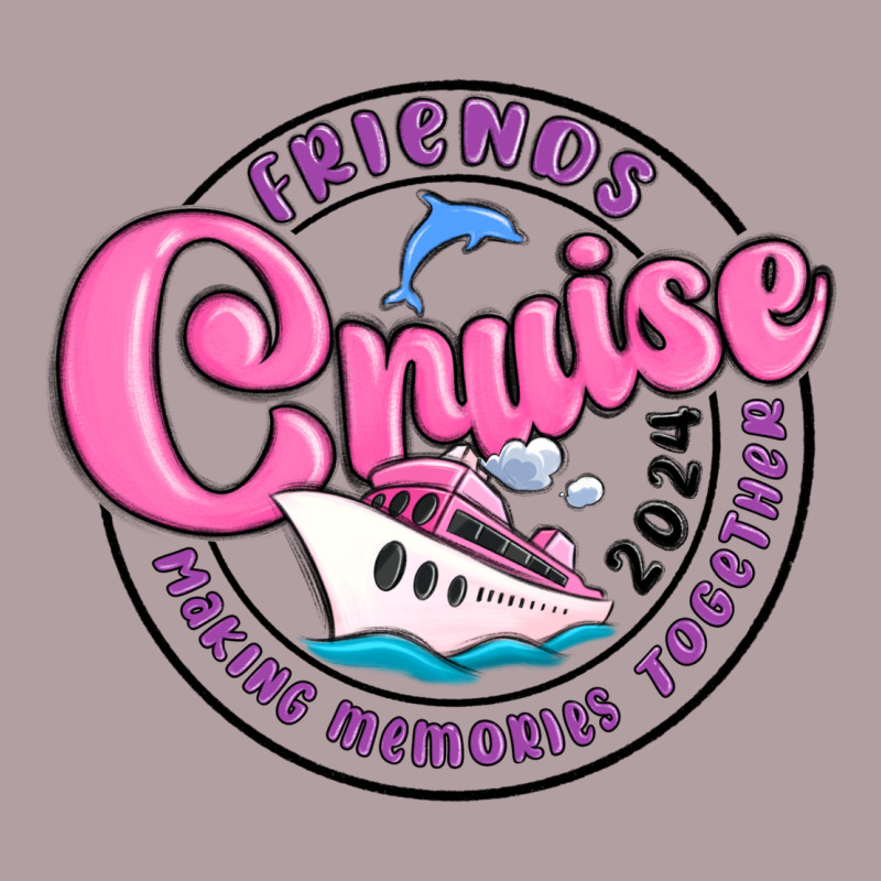 Friends 2024 Cruise Vintage Hoodie by MaliasSmallBusiness | Teevron