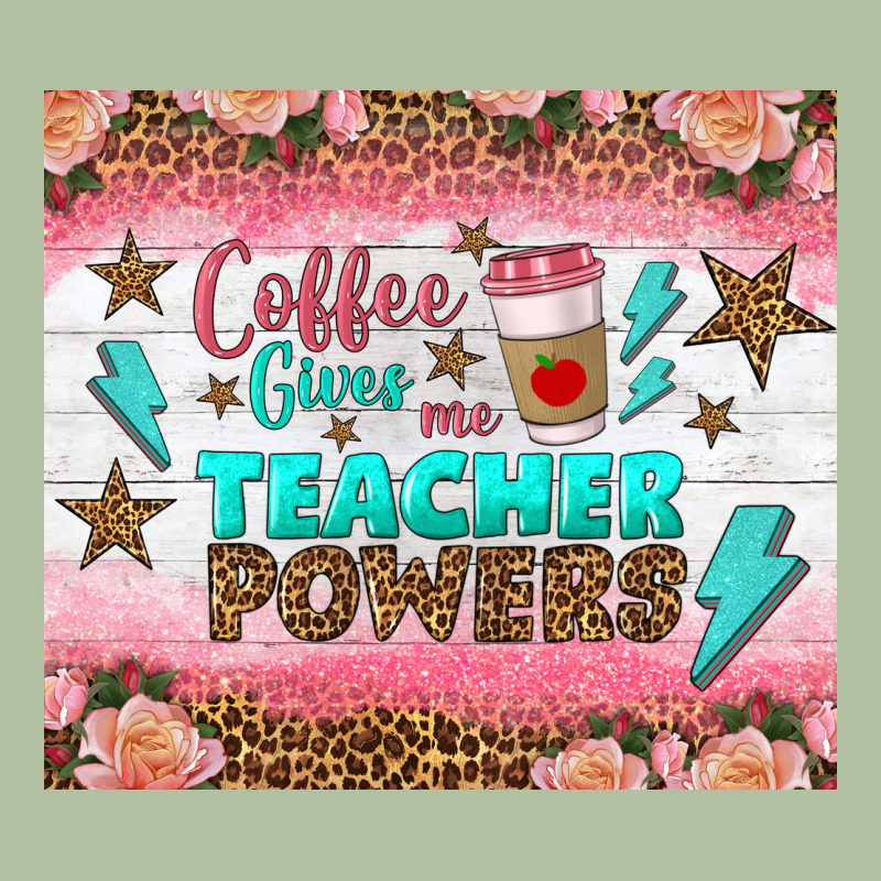 Coffee Gives Me Teacher Powers Tumbler Urban Hoodie by BundleAndBundleShop | Teevron
