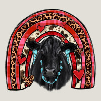 Valentines Black Angus  Rainbow Heavy Core Tee | Teevron