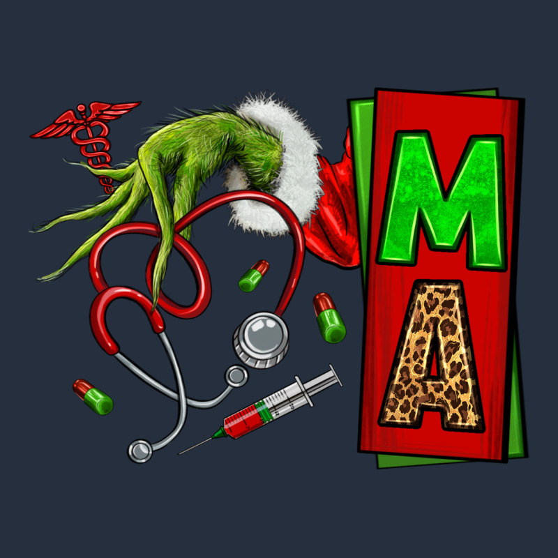 Christmas Character Nurse Zipper Hoodie by NancyCooperArtShop | Teevron
