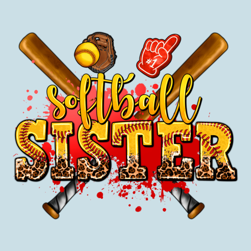 Softball Sister Ladies Tee by AdoDesignShop | Teevron