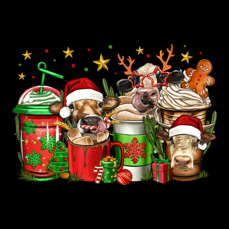 Christmas Cows Coffee Premium Tee by Jasminsmagicworld | Teevron