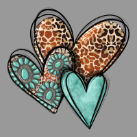 Western Love Hearts Vintage Hoodie | Teevron