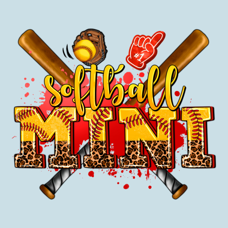 Softball Mini Ladies Tee by AdoDesignShop | Teevron