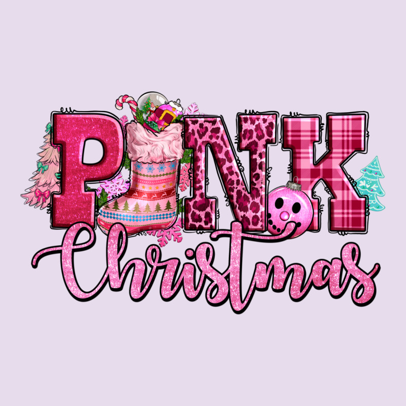 Pink Christmas Premium Hoodie by CowGirlArtShop | Teevron