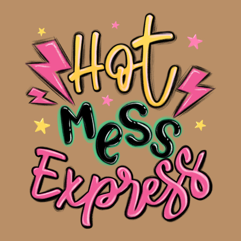 Hot Mess Express Vintage Hoodie by MaliasSmallBusiness | Teevron