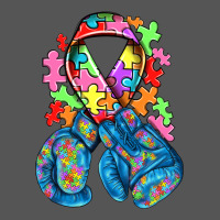 Autism Awareness With Boxing Gloves Zipper Hoodie | Teevron