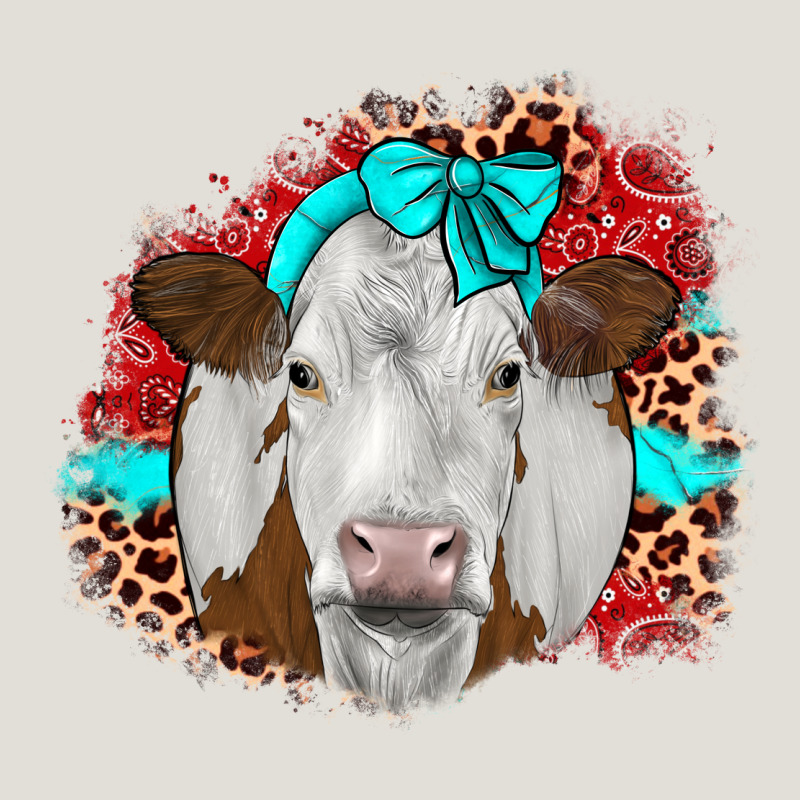 Ribbon Simmental Leopard Heavy Core Tee by JahusDesignShop | Teevron