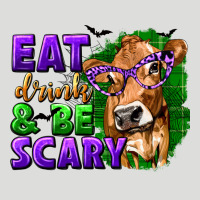 Eat Drink And Be Scary With Halloween Zipper Hoodie | Teevron