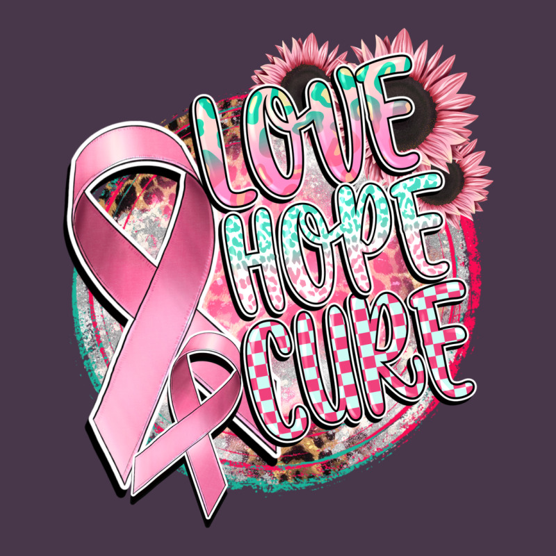 Love Hope Cure Heavyweight Hoodie by CowGirlArtShop | Teevron