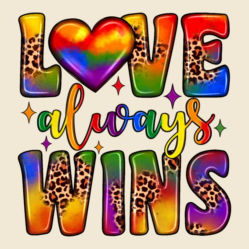 Love Always Wins Ladies Tee by JahusDesignShop | Teevron