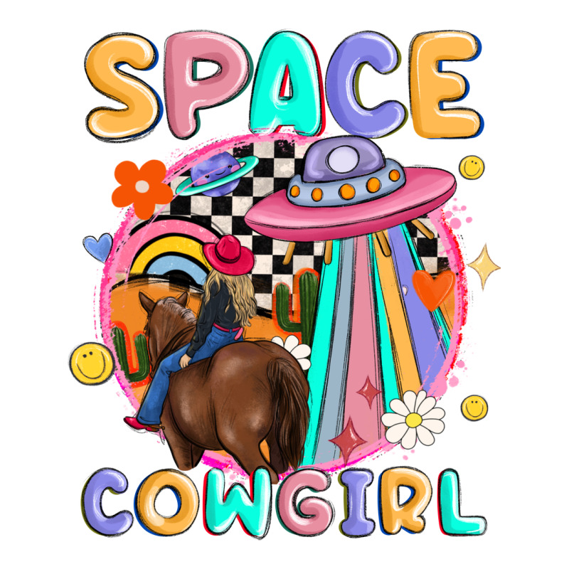 Space Cowgirl Urban Heavy Tee by MaliasSmallBusiness | Teevron
