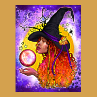 Witch With Crystal Ball Air Freshener Urban Hoodie | Teevron