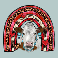 Valentines Simmental  Rainbow Heavy Core Tee | Teevron