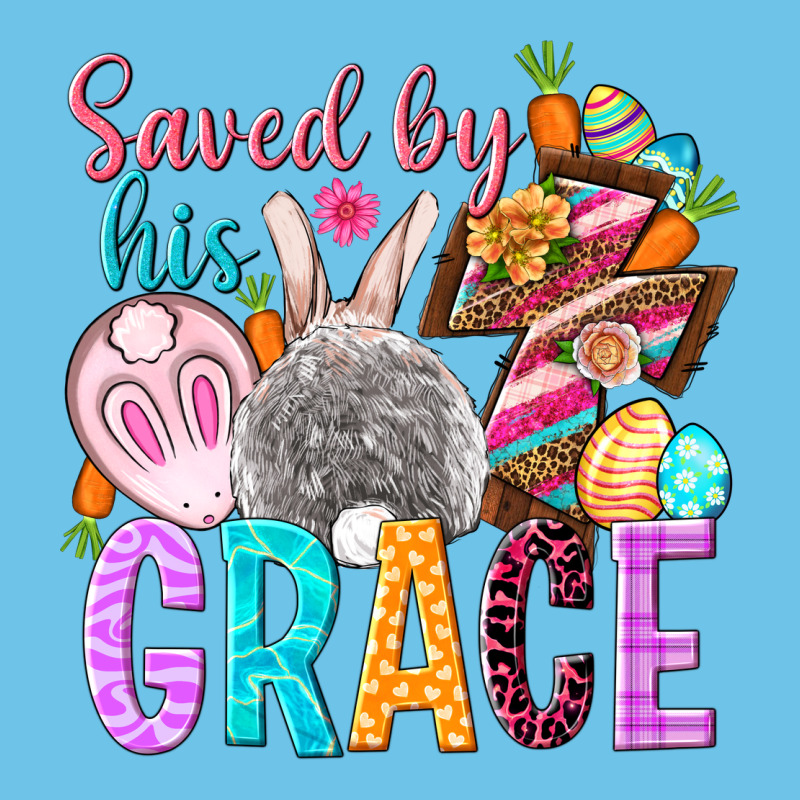 Saved By His Grace Easter Day Premium Sweatshirt by HowdyJamesFarm | Teevron